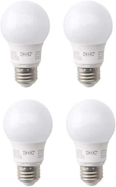 Ikea E26 A19 Led Light Bulb 400lm (4 Pack)