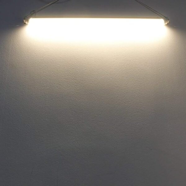 LightingWill LED T8 Light Tube 2FT, Warm White 3000K-3500K, Dual-End Powered Ballast Bypass, 1000Lumens 10W (24W Fluorescent Equivalent), Frosted Cover, AC85-265V Lighting Tube Fixtures, 4 Pack… - Image 6