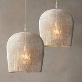 The Factory Directly Sends High-Quality Decoration and Weaving Chandeliers Bamboo Household Chandeliers
