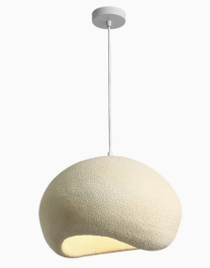 Rustic Industrial Rattan Ceiling Light for Hallway and Living Room